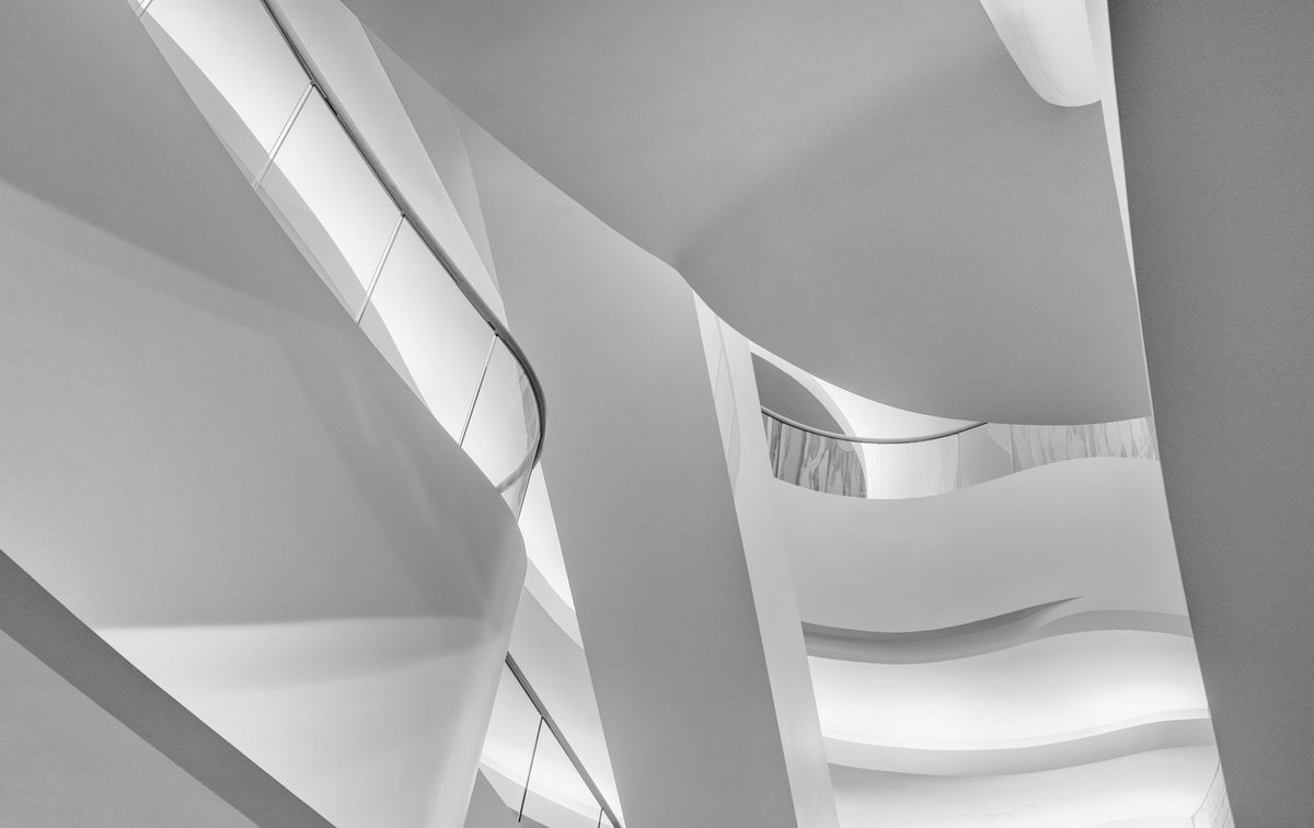 Lines and Curves Poster och Canvastavla