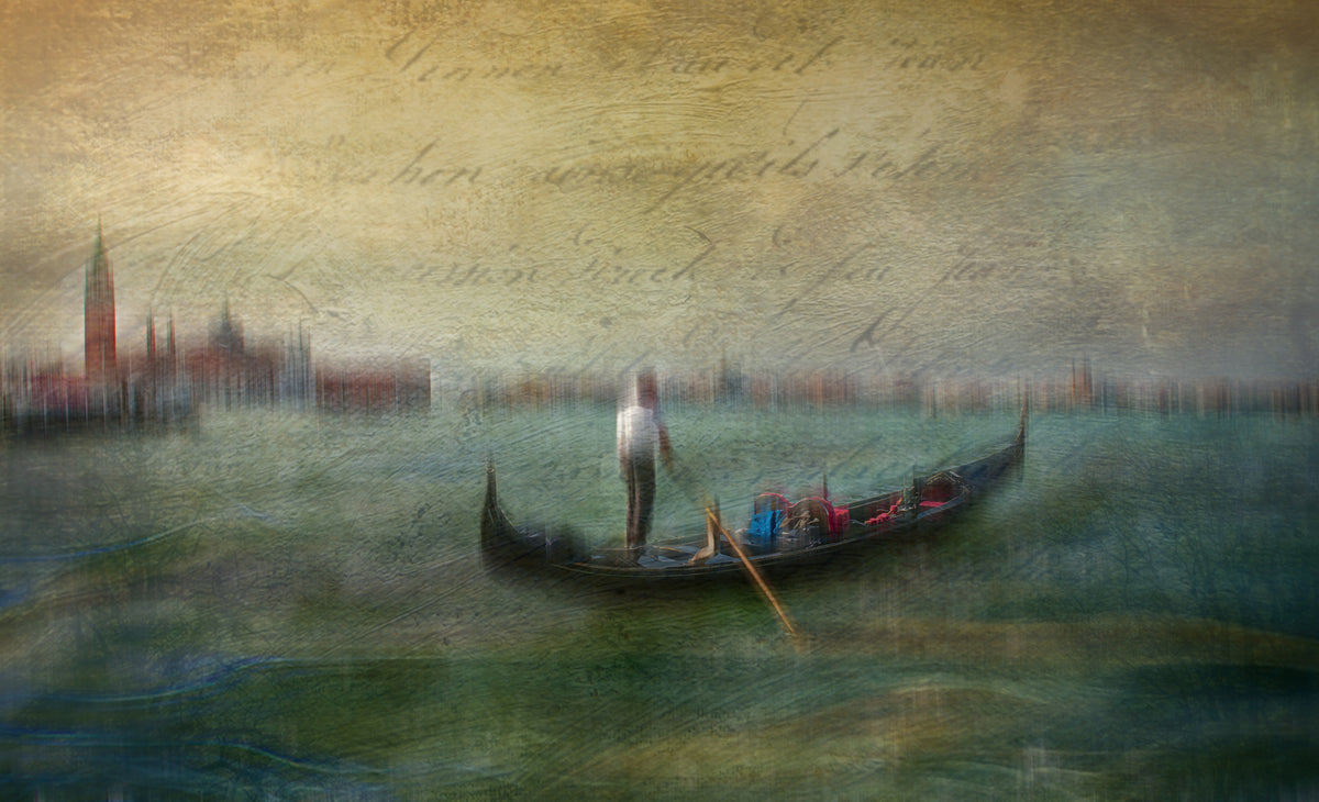 Gondolier Poster och Canvastavla