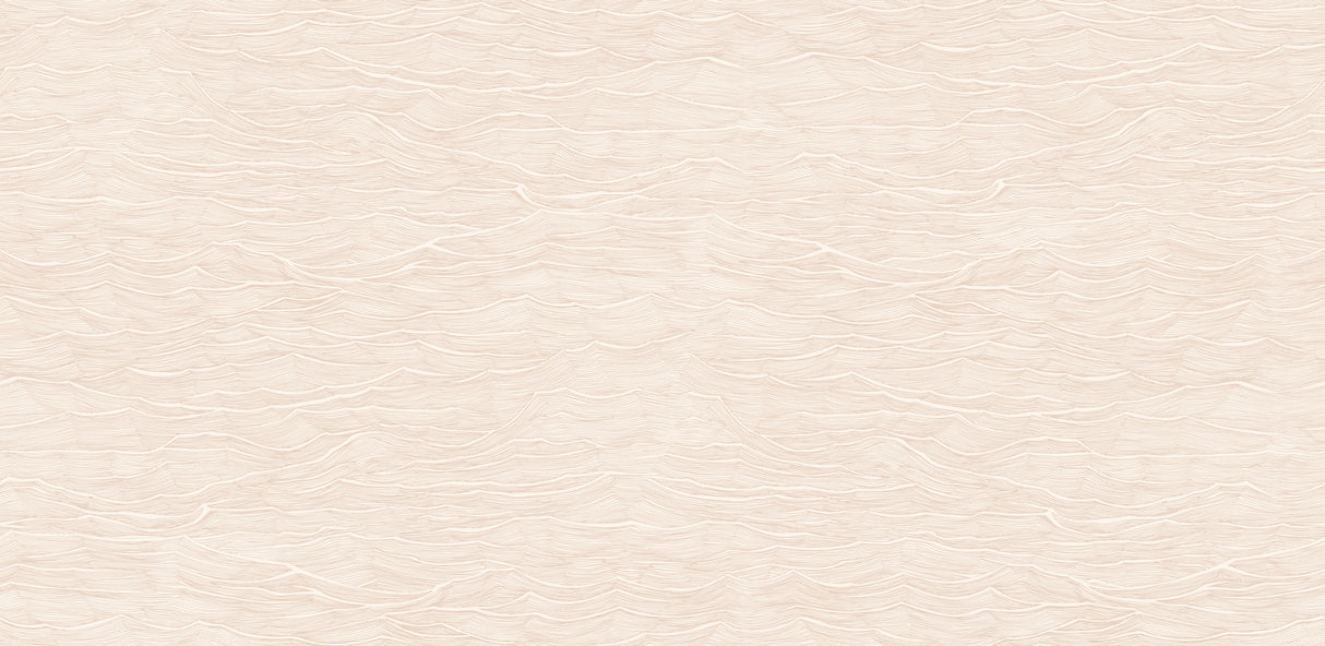 Hla023  100dpi Waves Blush Poster och Canvastavla