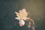 Autumn girl Poster och Canvastavla