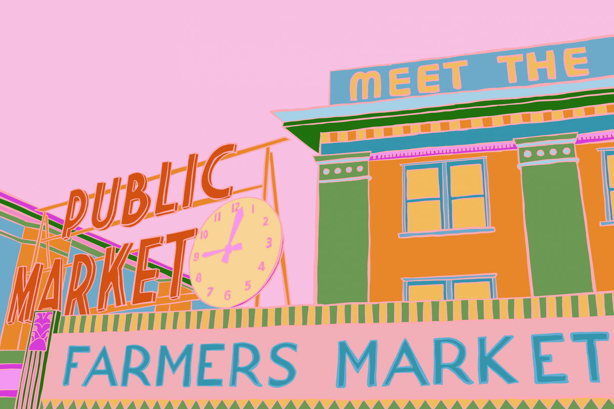 Pike Place Market (Fruit Punch) Poster och Canvastavla