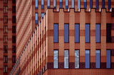 Notched facade Poster och Canvastavla