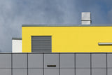 Yellow and Grey Poster och Canvastavla