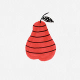 Pear Red Poster och Canvastavla