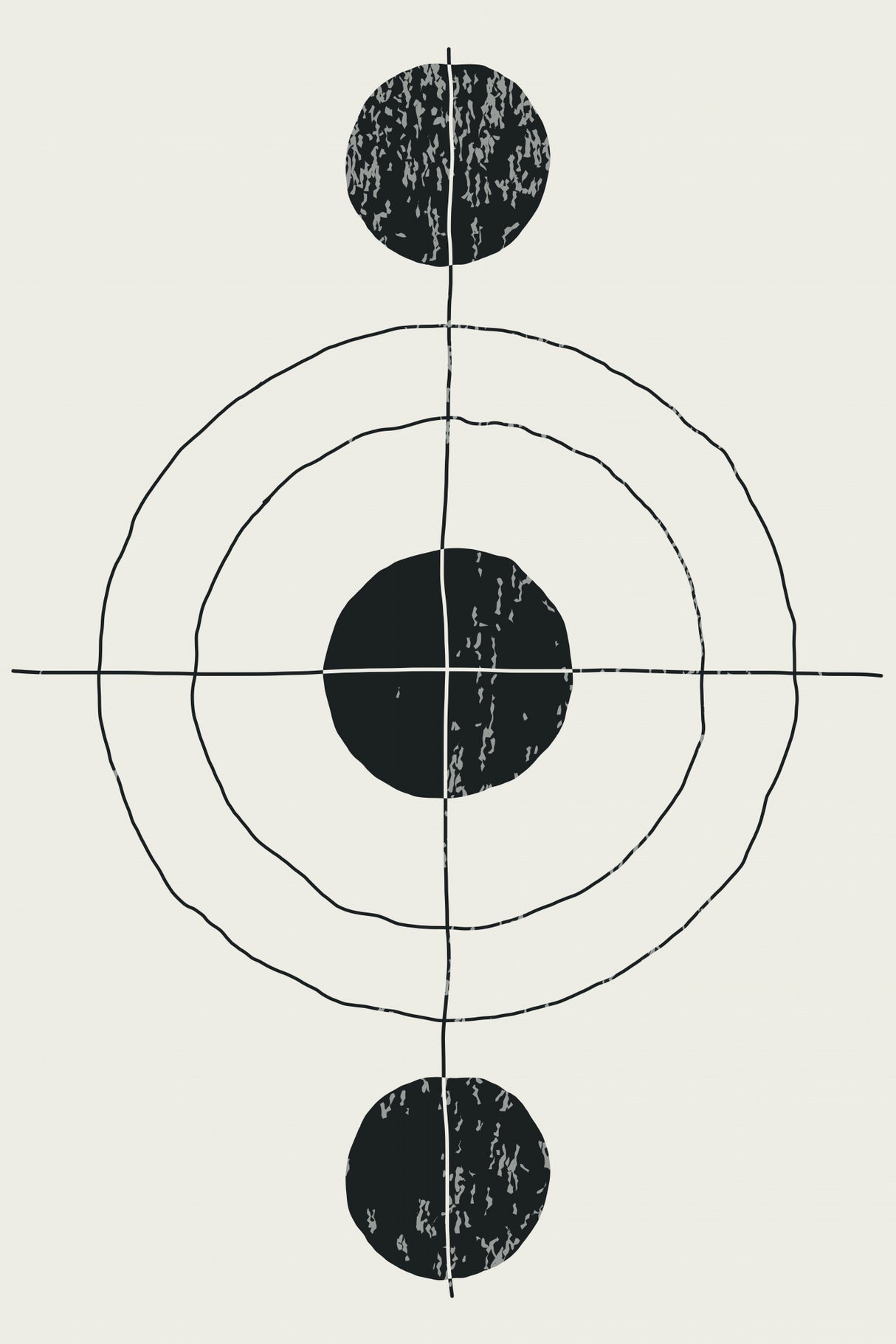 Minimal Geometric Shapes #3 Poster och Canvastavla