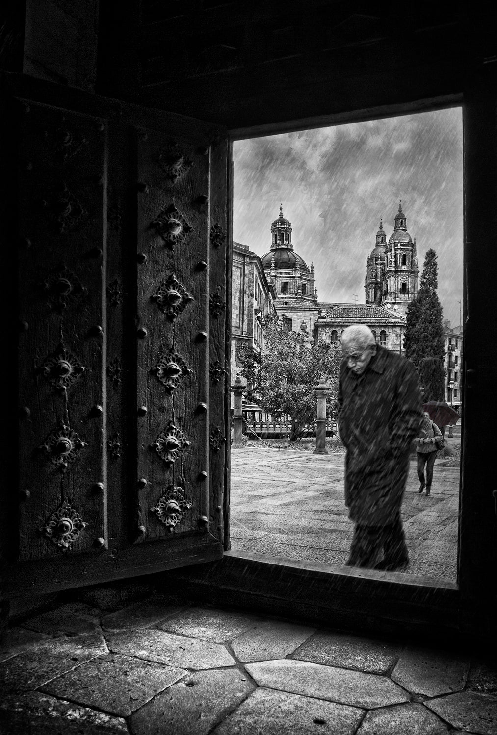 Time for Mass and rain Poster och Canvastavla