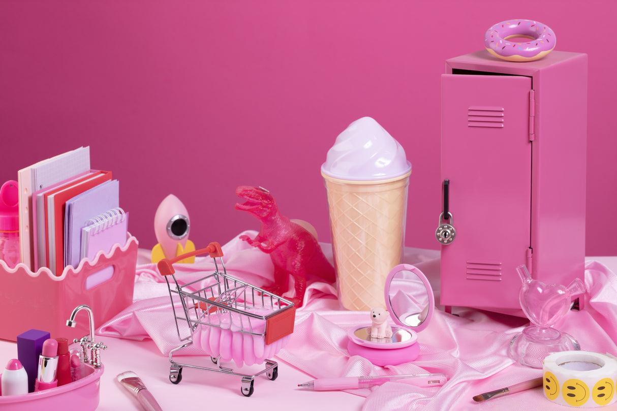 Pink treasures Poster och Canvastavla