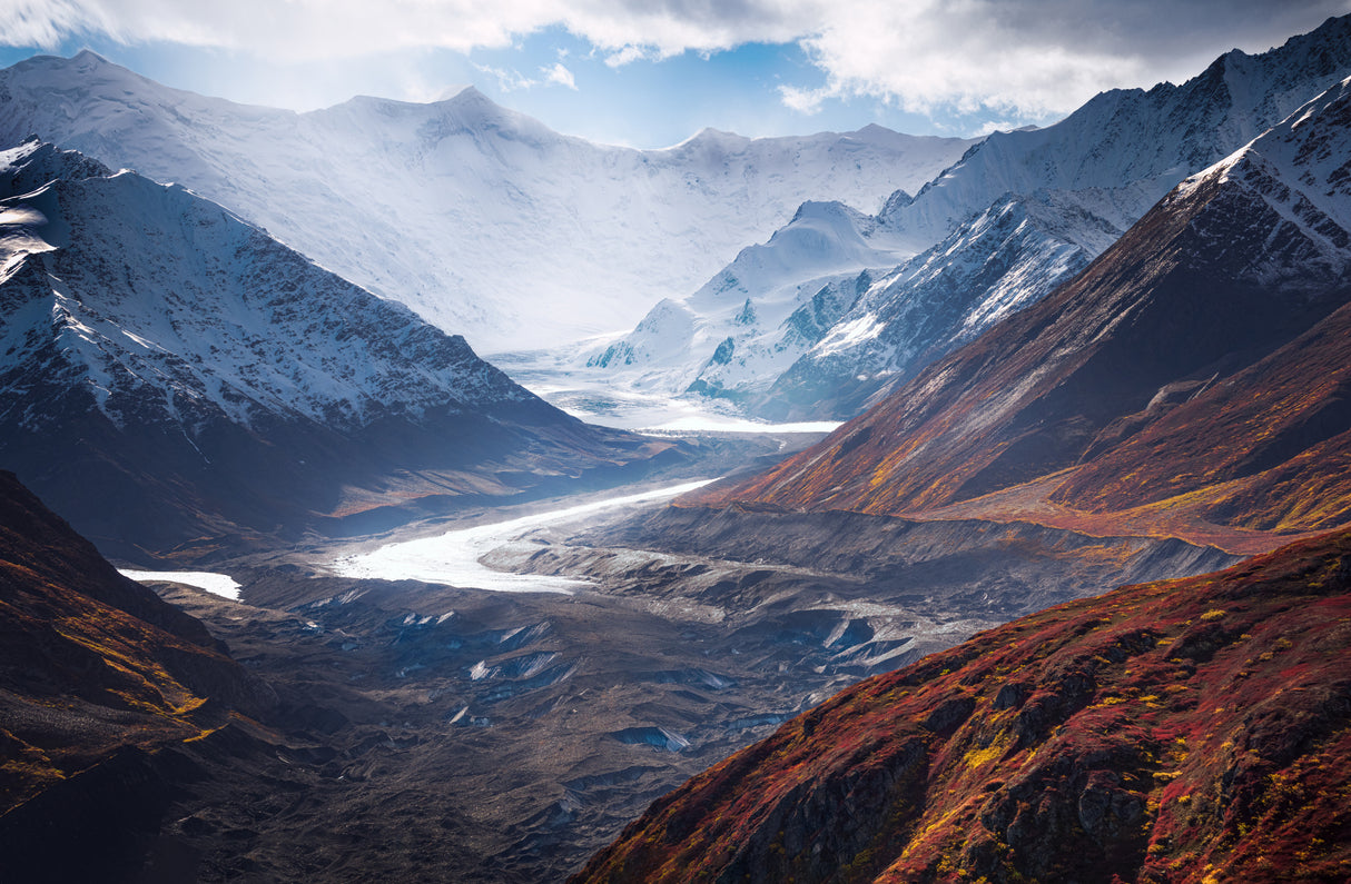 Alaska fall to winter Poster och Canvastavla