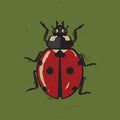 Ladybug Poster och Canvastavla