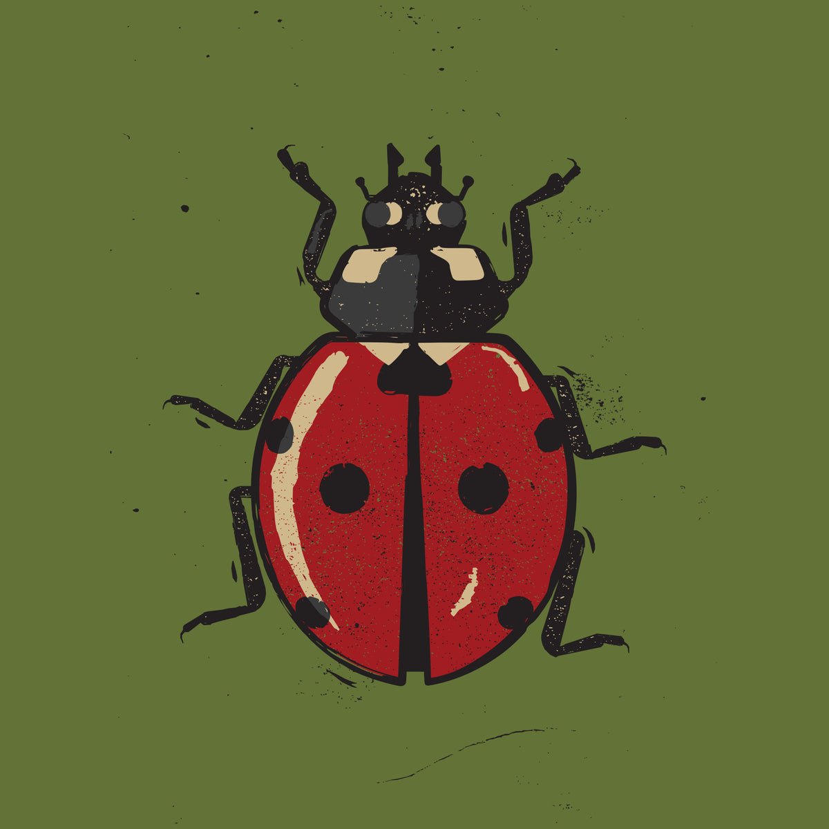 Ladybug Poster och Canvastavla