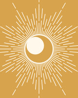 Sun  No2 Poster och Canvastavla