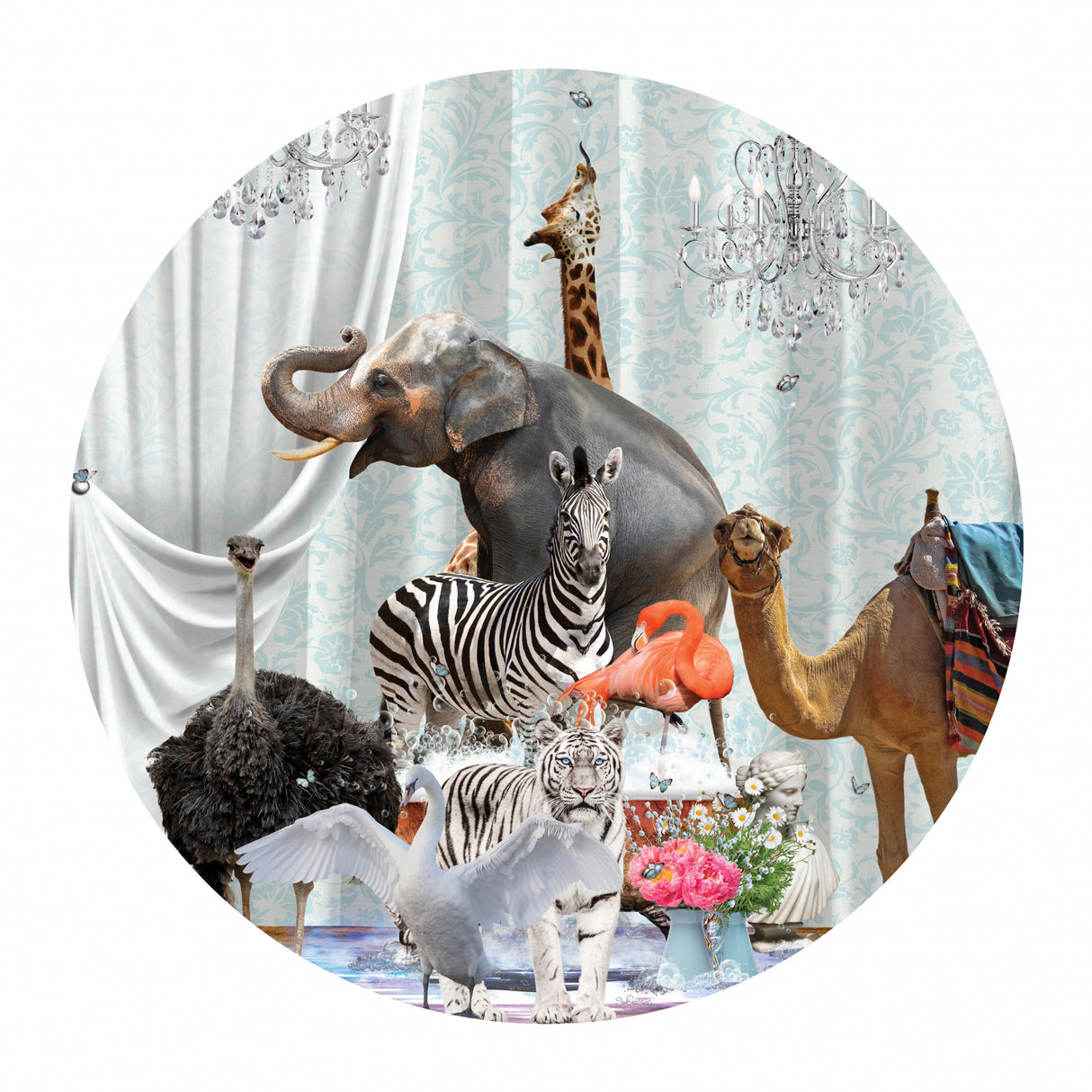 All Together &amp; Bubbles Poster och Canvastavla