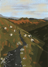Connemara National Park, Ireland, Wall art Print Poster och Canvastavla