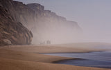 Mist on the beach Poster och Canvastavla