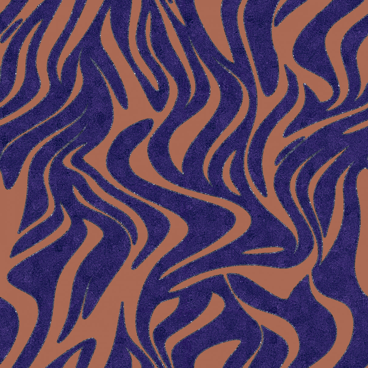 Purple Salmon Pattern 10 Stroke 1 Poster och Canvastavla