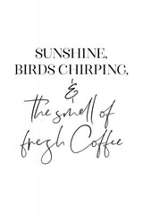 The perfect morning ritual Poster och Canvastavla