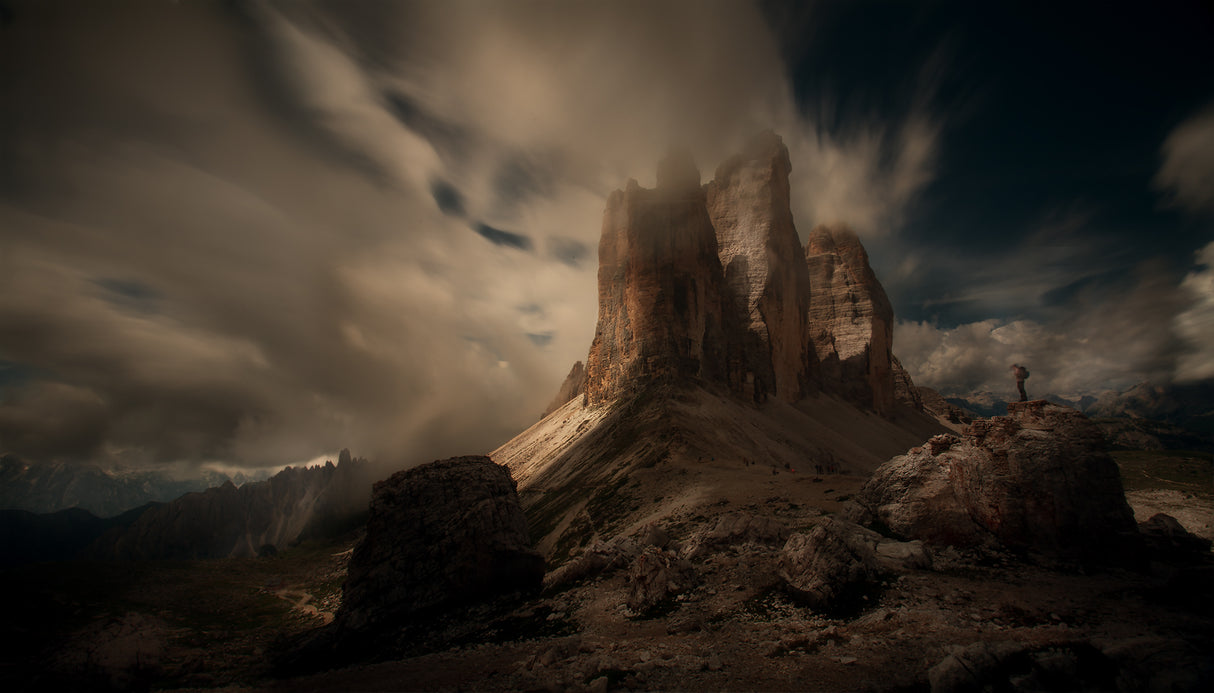 Tre Cime di Lavaredo, Boy Poster och Canvastavla