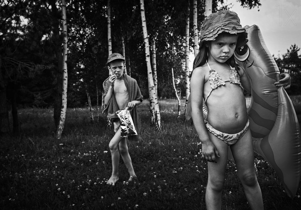 summertime scene Poster och Canvastavla