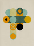 Rainbow Plus Shapes9 Poster och Canvastavla