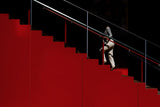 The crimson staircase Poster och Canvastavla