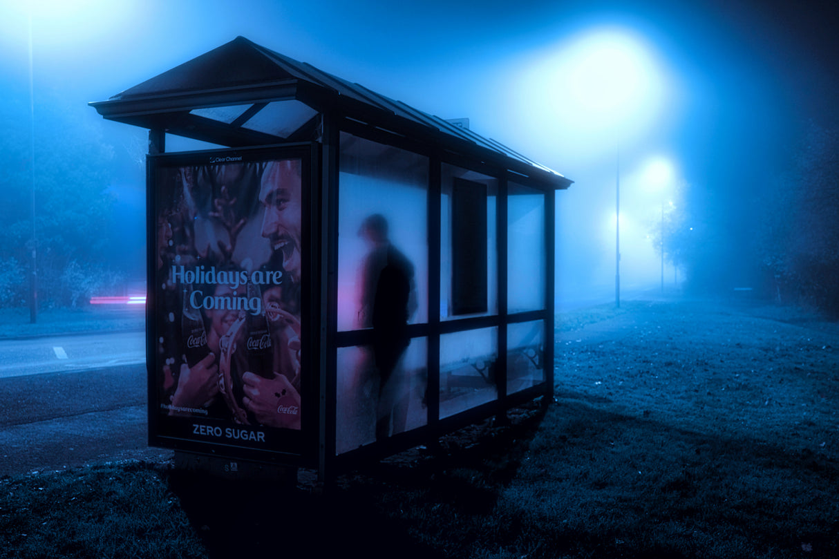 Bus Stop Poster och Canvastavla