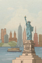 New York, New York Poster och Canvastavla