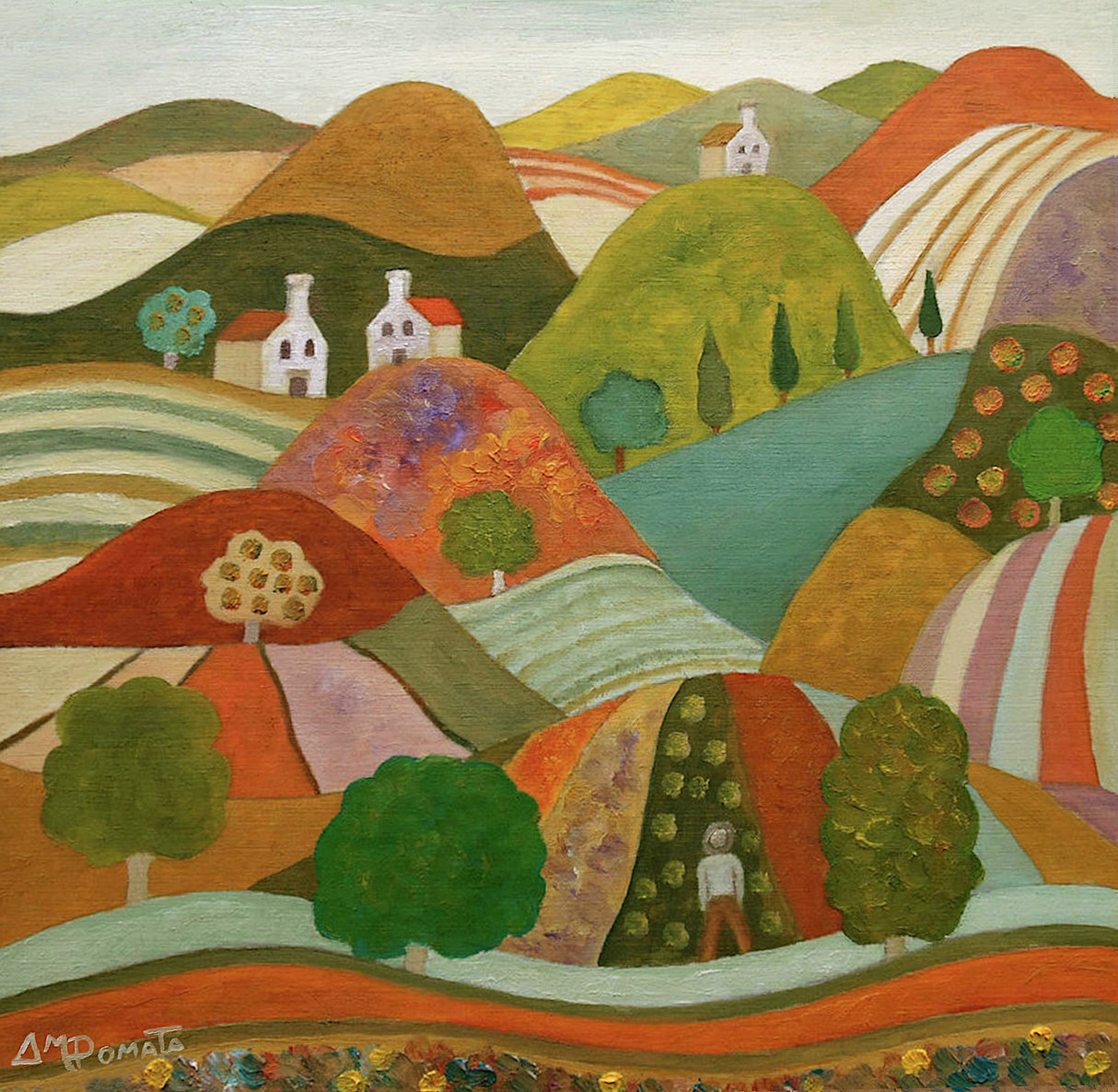 Grown Land Poster och Canvastavla