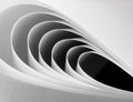 Paper Crescents Poster och Canvastavla