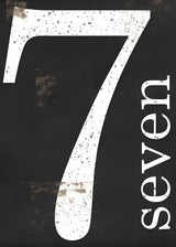 Seven Poster och Canvastavla