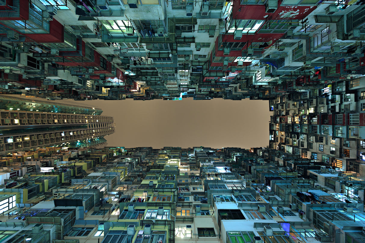 Urban Density Poster och Canvastavla