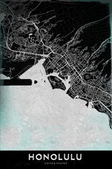 HONOLULU Poster och Canvastavla