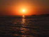 amazing sea view at sunset Poster och Canvastavla