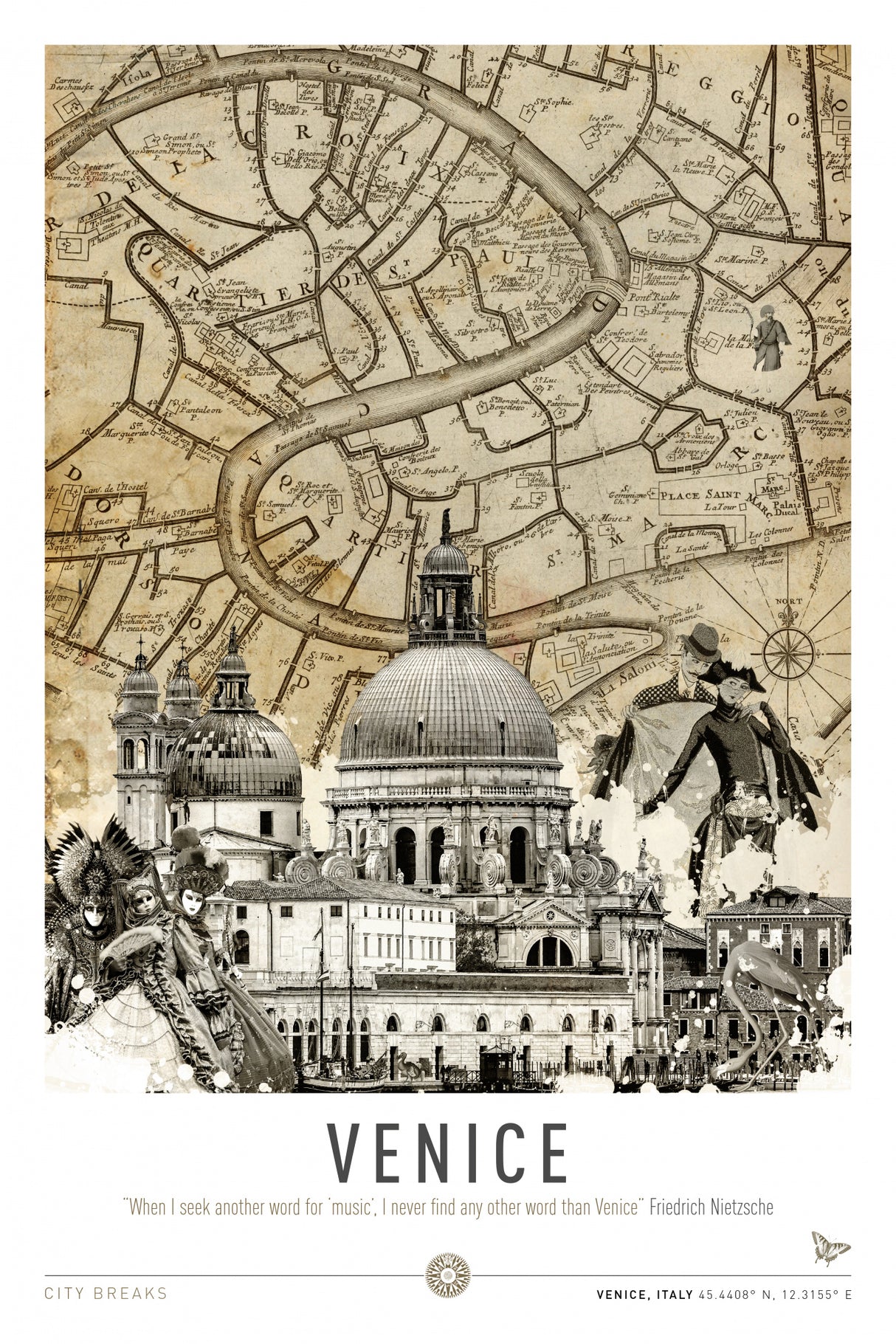 Venice (City Breaks) Poster och Canvastavla
