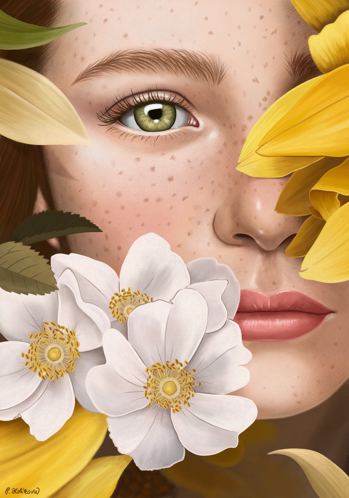 In the Garden Poster och Canvastavla