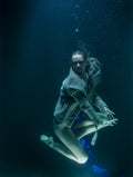 underwater artistic portrait shooting Poster och Canvastavla