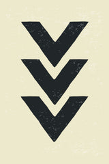 Abstract Triangles #2 Poster och Canvastavla