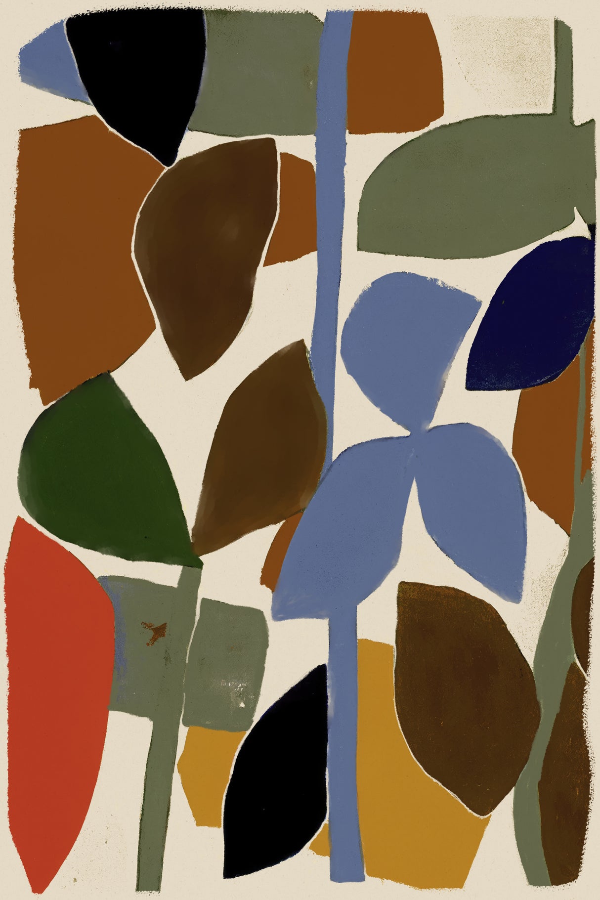 Botanical Impression No 2 Poster och Canvastavla