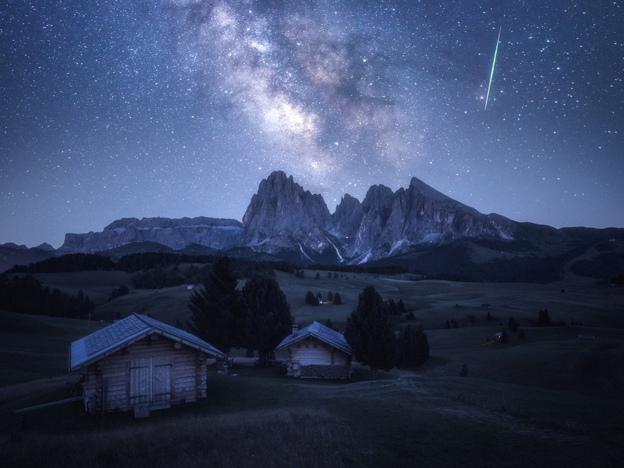 Starry Night Poster och Canvastavla