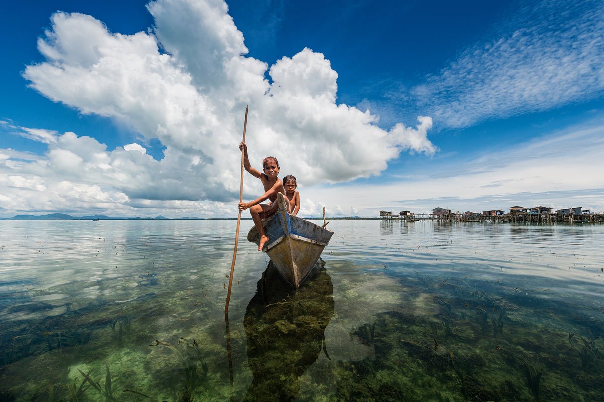 Children of Omadal Island. Poster och Canvastavla