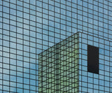 Facade in blue Poster och Canvastavla