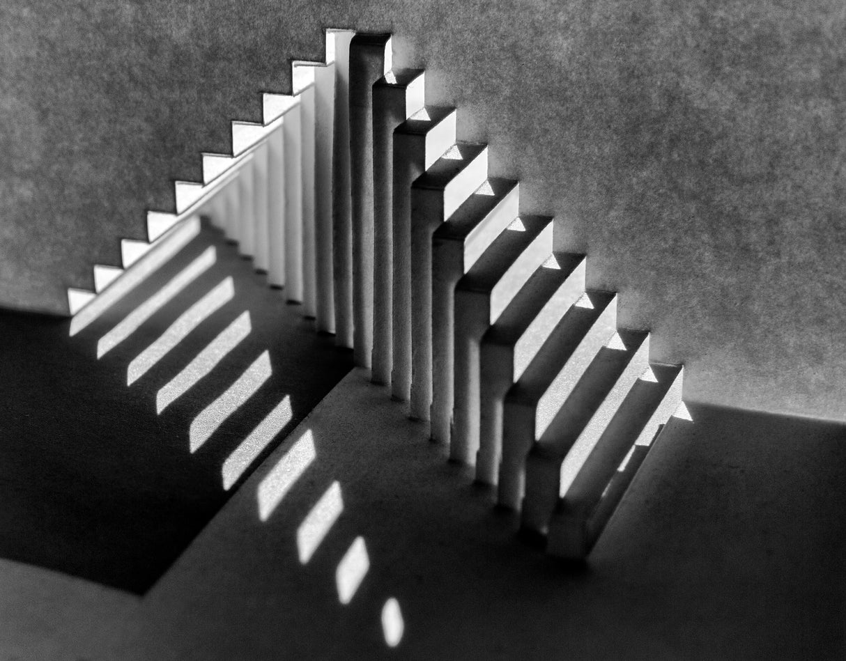 Lines and Shadows Poster och Canvastavla