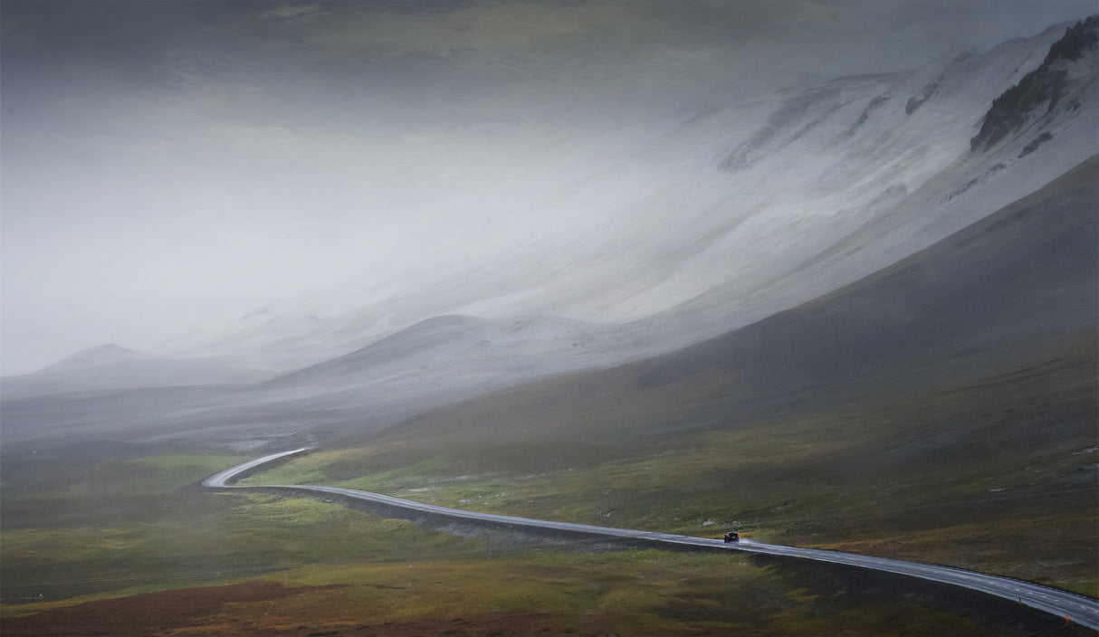 The Ring Road,  Iceland Poster och Canvastavla