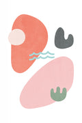 Landscape Shapes 40 Poster och Canvastavla