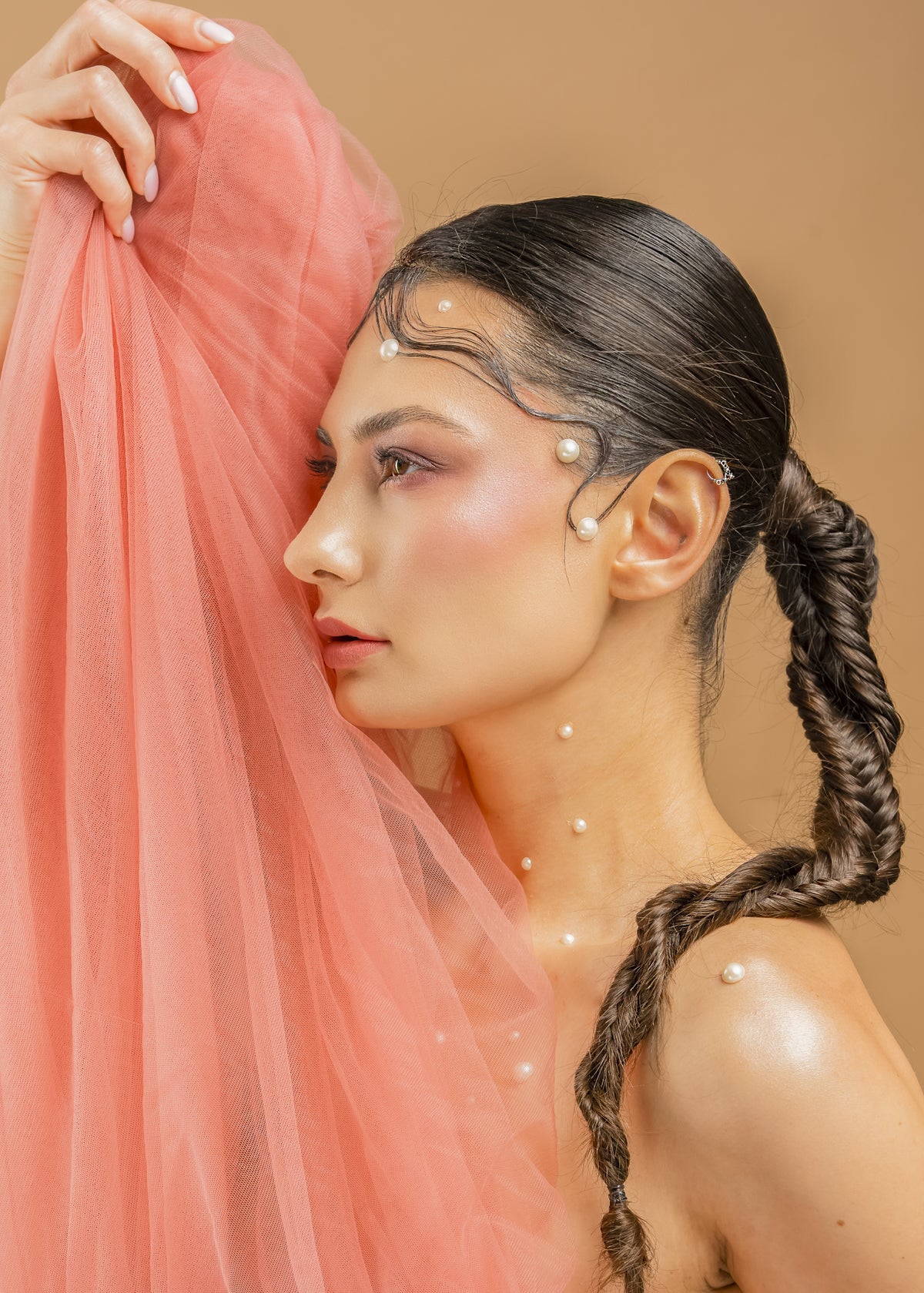 Beautiful in pink Poster och Canvastavla