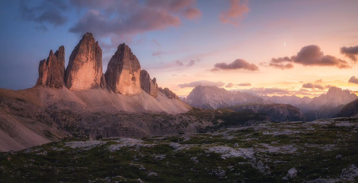An Evening in the Dolomites Poster och Canvastavla