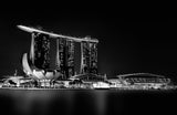 Twinkling Singapore Poster och Canvastavla