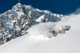 Powder turn with Romain Grojean Poster och Canvastavla