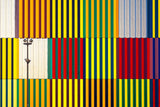 light and coloured verticals Poster och Canvastavla