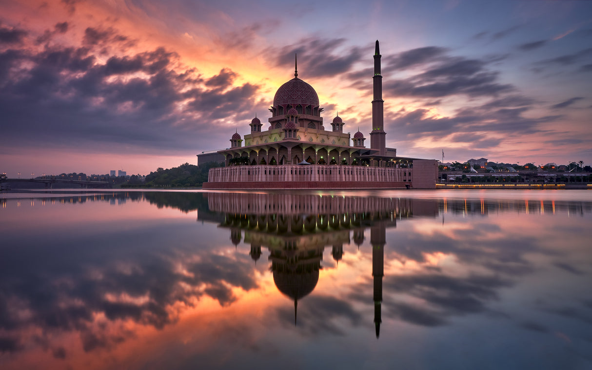 Masjid Putrajaya Poster och Canvastavla