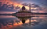 Masjid Putrajaya Poster och Canvastavla